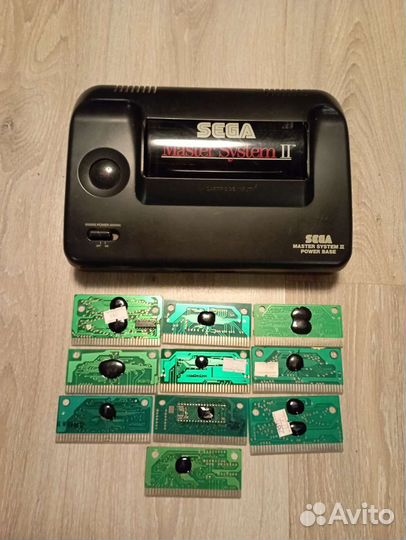 Игровая приставка Sega master systems2, кар.10 шт
