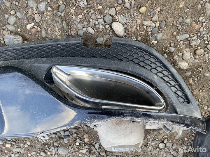 Насадки на глушитель Mercedes W205 AMG