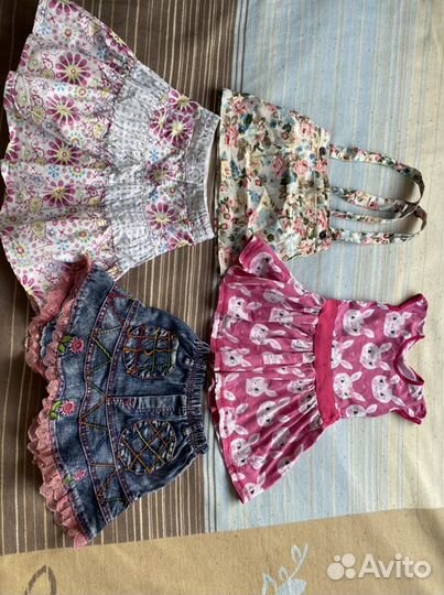 Вещи пакетом на девочку
