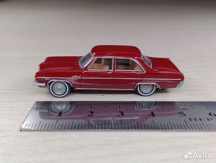 A30) Opel Admiral B (1968-1977) красный