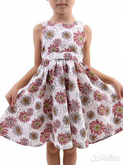 Платье для девочки Button blue