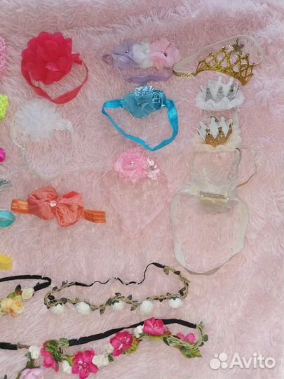 Повязочки,короны и веночки 0-5 лет