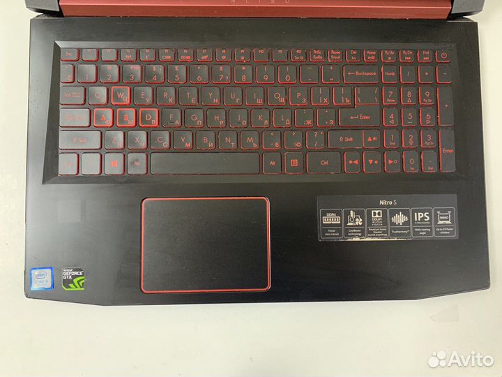 Игровой ноутбук Acer Nitro Сore I5/GTX1050M/16,0GB
