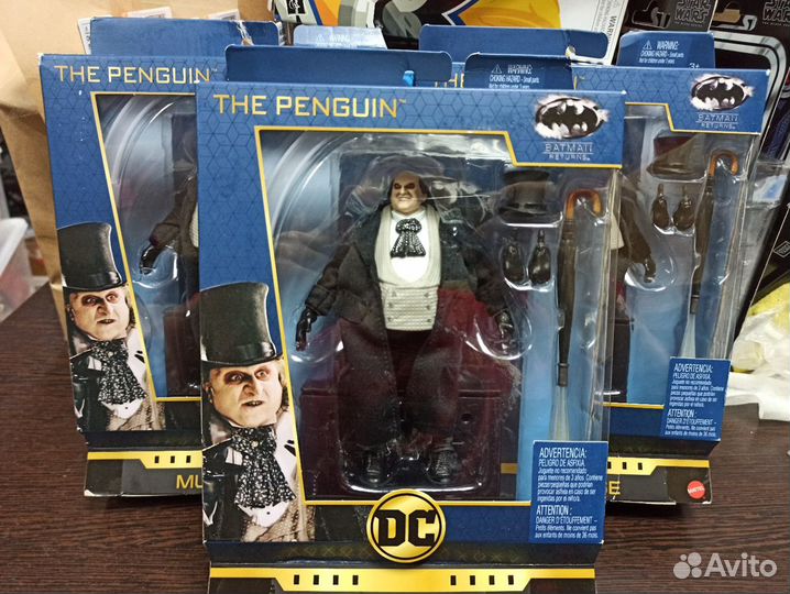 Фигурки Penguin, Azrael, Soldier (Hoth), Snake Eye