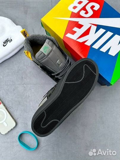 Кроссовки Nike blazer MID premium SB 'acclimate'