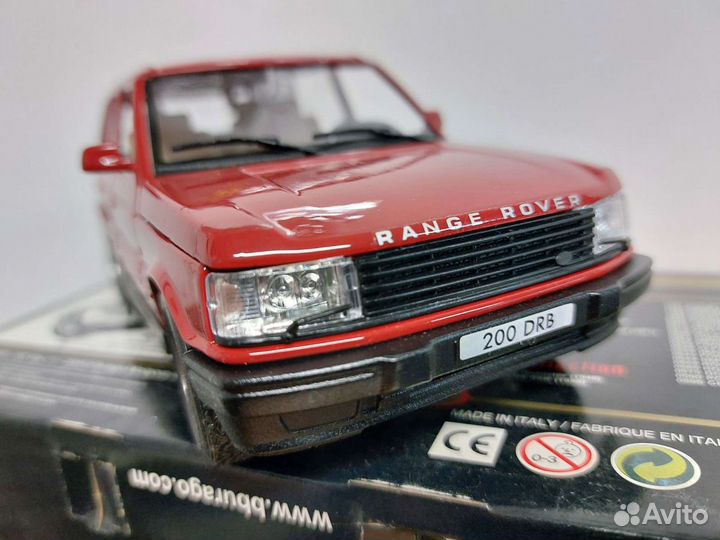 Модель автомобиля Range Rover 1:24
