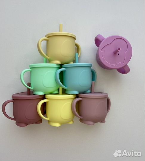 Поильник с трубочкой для детей