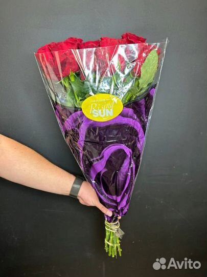 Роза одноголовая букет опт