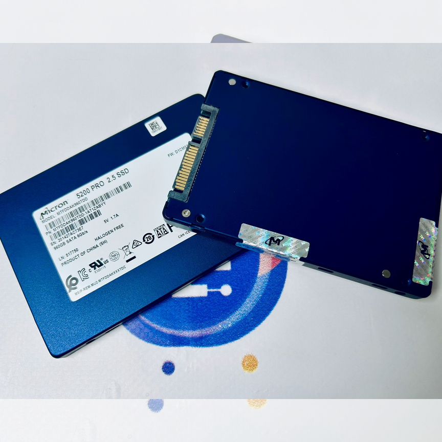 [MTFDDAK960TDD-1AT1ZABYY] Серверный Ssd Micron 5200 Pro 960gb Sata3 2.5 Mtfddak960tdd-1at1zabyy