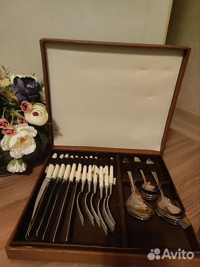 Набор столовых приборов СССР нержавейка новый