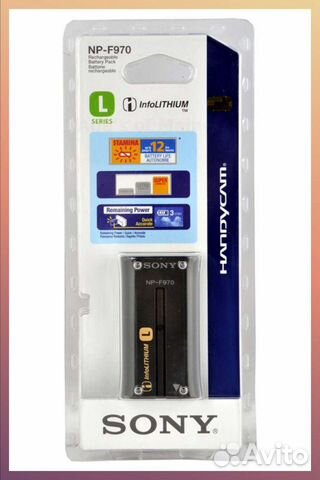 Аккумулятор Sony NP-F970. (Новый.)