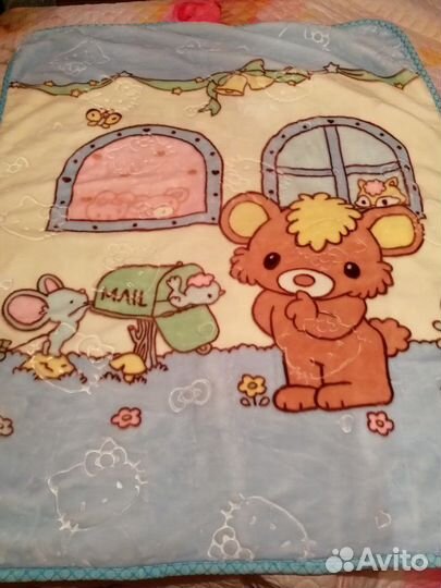 Новый детский плед Люкс