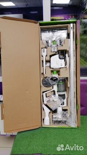 Беспроводной пылесос Greenworks GD24SVk4D, 24v