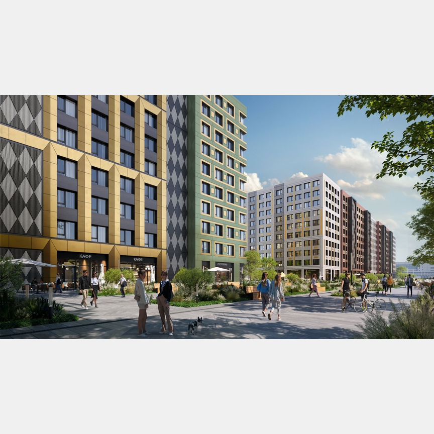 2-к. квартира, 63,2 м², 7/10 эт.