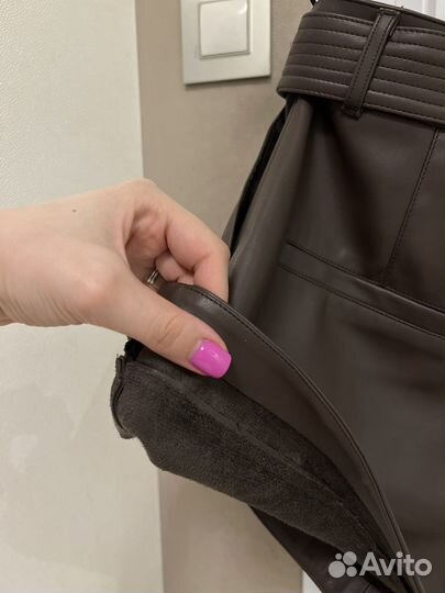 Шорты из эко кожи Lime