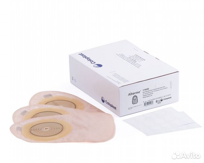 Однокомпонентный недренируемый калоприемник