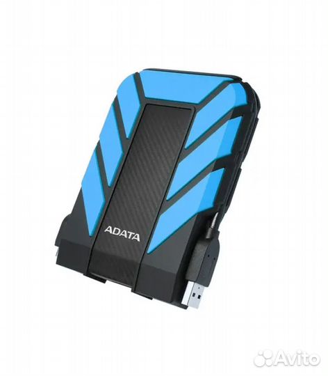 1 тб внешний жесткий диск adata HD710 Pro, синий
