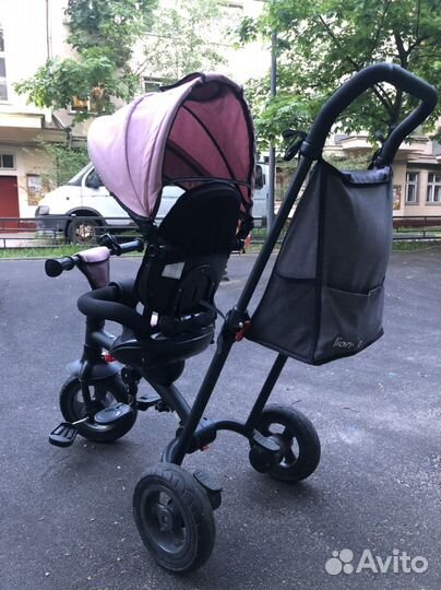 Велосипед lionelo tris candy rose складной