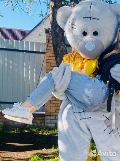 Поздравление мишки Тедди, ростовая кукла