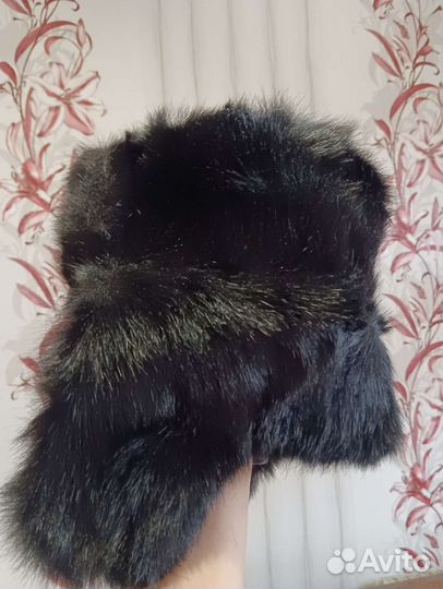 Шапка ушанка меховая