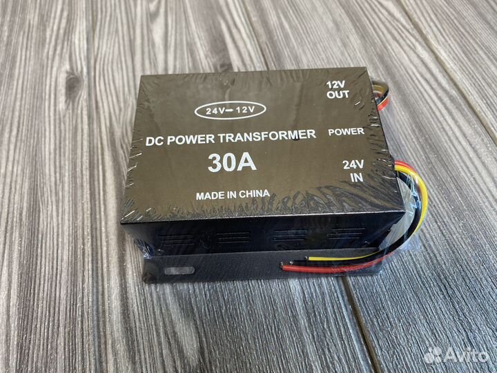 Преобразователь 24 на 12 В 30А