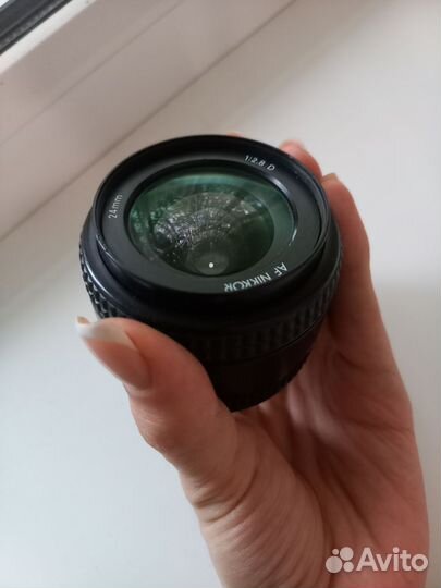 Объектив nikon 24 mm AF 2.8D (широкоугольный)