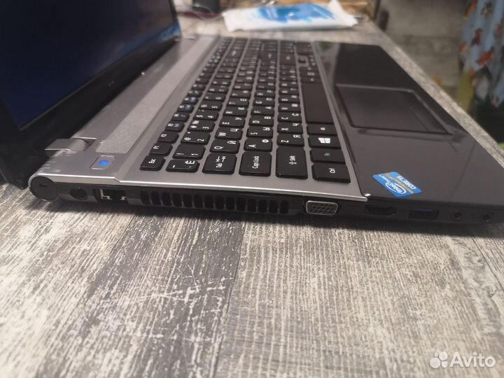 Ноутбук Acer aspire + SSD + i5 + ddr3 4 gb