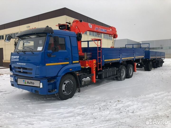 КамАЗ 65115 с КМУ, 2023