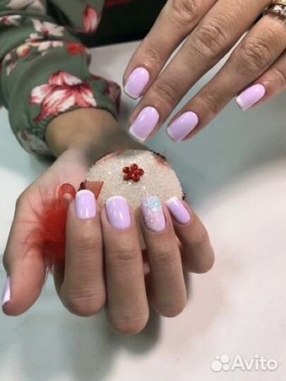 Маникюр с покрытием гель лак