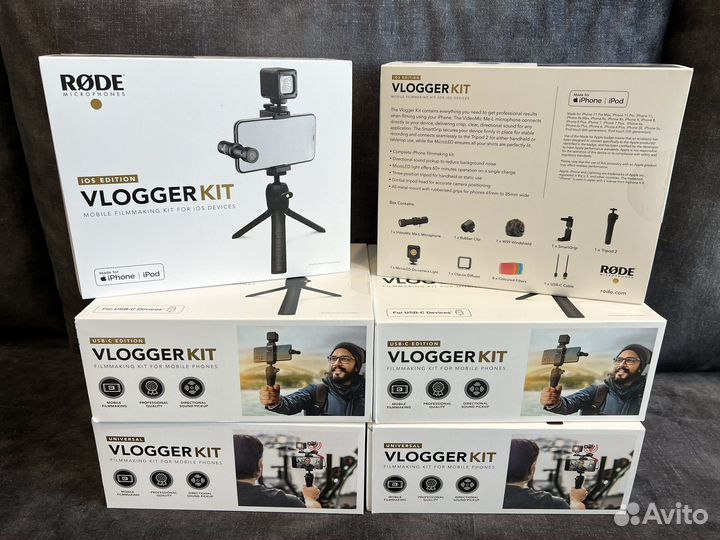 Новые Rode Vlogger Kit VideoMic ME-L (iPhone)