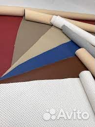 Экокожа орегон для тюнинга, белого цвета