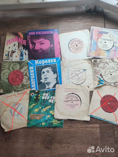 Виниловые пластинки СССР