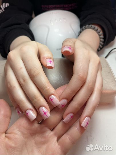 Маникюр.Наращивание ногтей