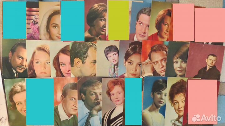 Открытки фото киноактеров