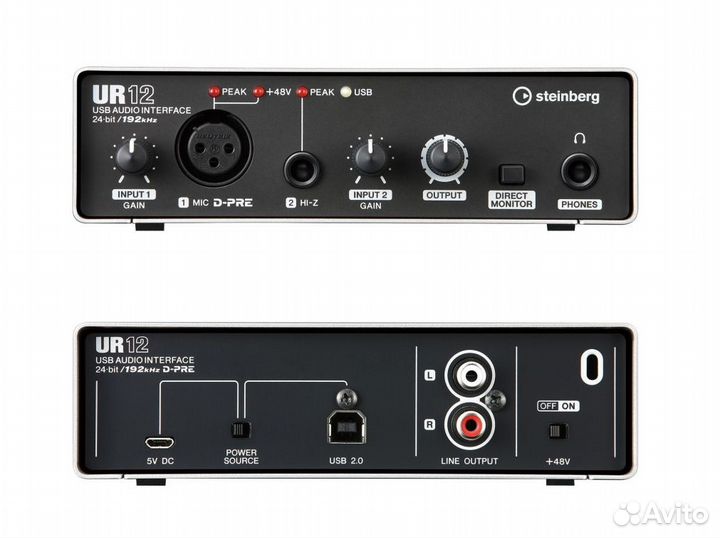 Steinberg UR12 звуковая карта
