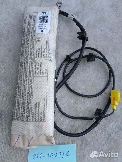 Подушка безопасности сиденья Шкода Суперб