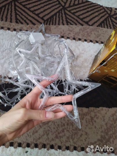 Гирлянда на окно 