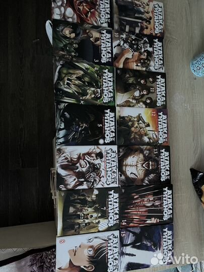 Манга атака титанов