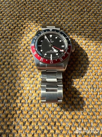 Часы tudor black bay GMT 41 pepsi