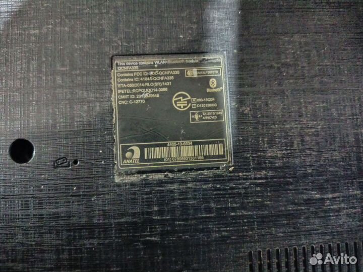 Ноутбук Acer extensa ex2520g-537t на разбор