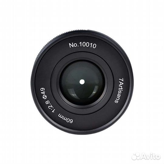 Объектив 7artisans 60mm F2.8 II Nikon Z, черный