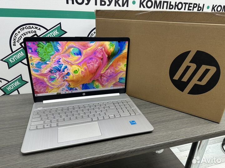 Новый 2022 HP IPS Core i3-1115G4 8Gb DDR4 SSD 512