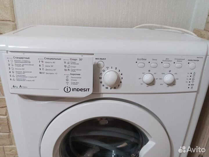 Стиральная машина indesit узкая 4 кг
