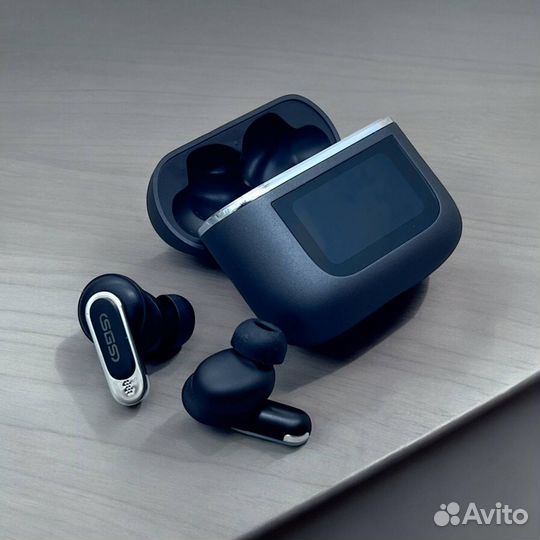 BT Гарнитура TWS tour PRO 2 вакуумные ANC Black