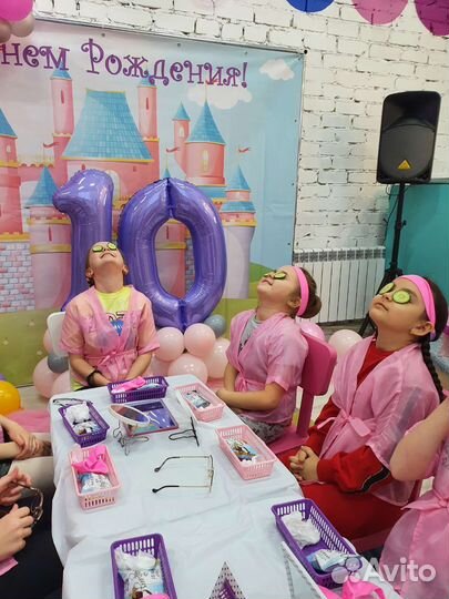 Аквагрим и прически на вечеринку