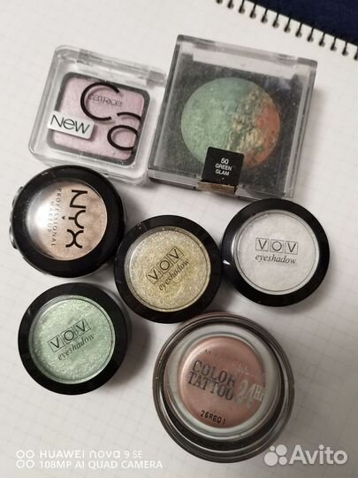 Тени для век