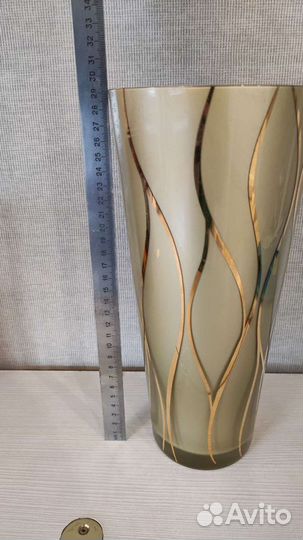 Ваза для цветов Богемское стекло