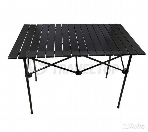 Стол туристический, реечный, складной 118х55