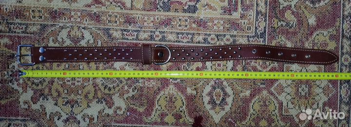 Кожаный ошейник