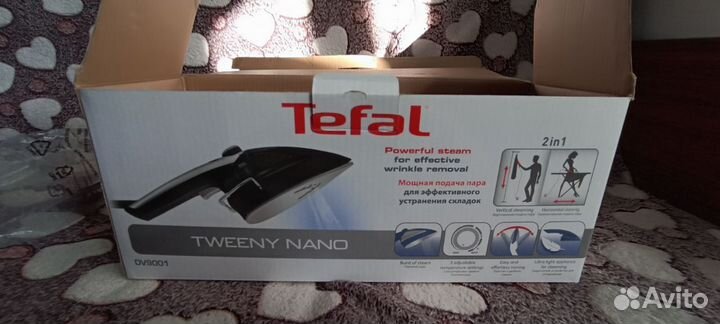 Ручной отпариватель Tefal Tweeny Nano DV9001